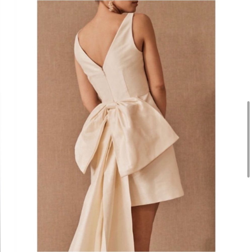 Nwt Anthropologie BHLDN Sachin + Babi Archie Mini Wedding Dress in Ivory